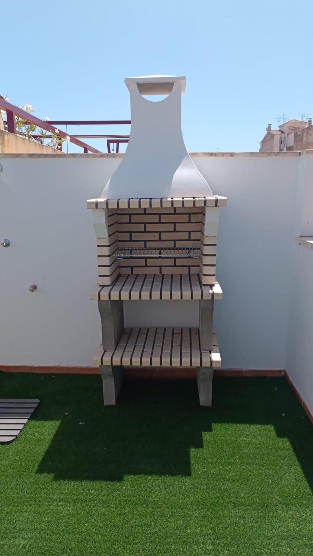 Estudio Centro Malaga Terraza Y Barbacoa Exterior photo